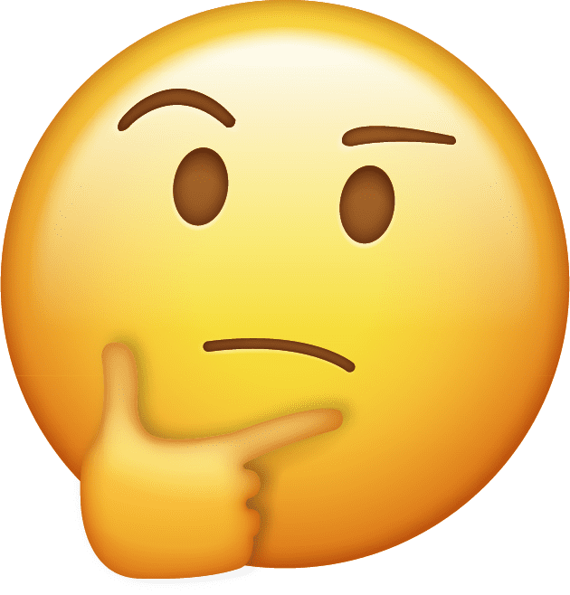 Thinking Emoji Free Download IOS Emojis 3